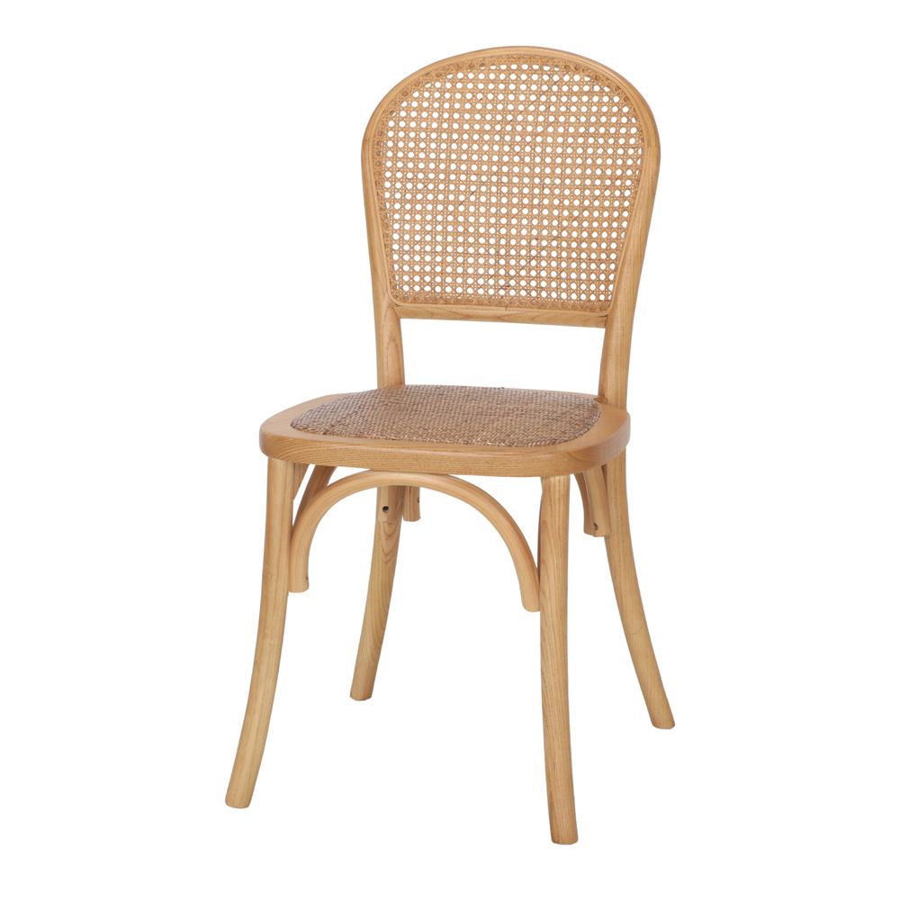 SILLA DE MADERA VIVENDI de estilo Bistró, marrón 1