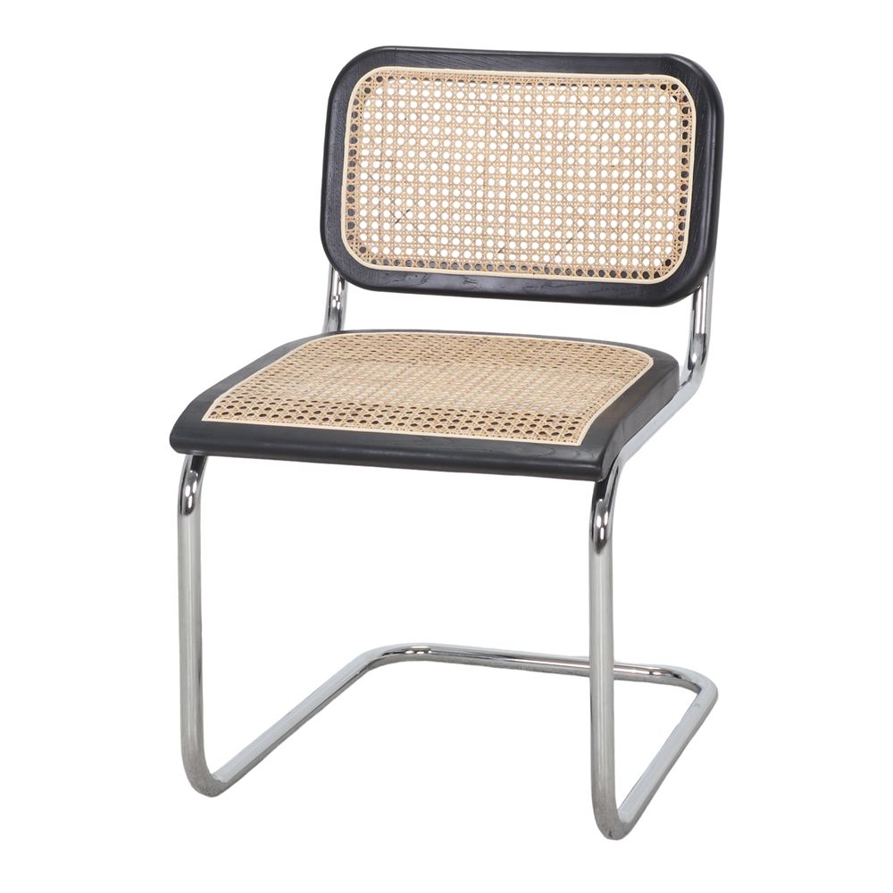 SILLA DE REJILLA KIEV estilo Mid Century. black 1