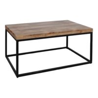 TABLE BASSE INGRID style industriel | Trouvez-la chez MisterWils. Plus de 4000m² d'exposition. 2