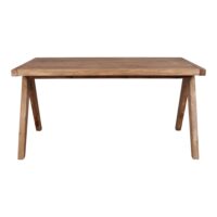 TABLE DE SALLE À MANGER EN BOIS MINADRA rustique | Trouvez-la chez MisterWils. Plus de 4000m² d'exposition. 1