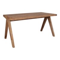 TABLE DE SALLE À MANGER EN BOIS MINADRA rustique | Trouvez-la chez MisterWils. Plus de 4000m² d'exposition. 2