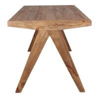 TABLE DE SALLE À MANGER EN BOIS MINADRA rustique | Trouvez-la chez MisterWils. Plus de 4000m² d'exposition. 3