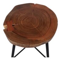 TABOURET BAS EN BOIS ET EN MÉTAL SHADE | Trouvez-la chez MisterWils. Plus de 4000m² d'exposition. 5