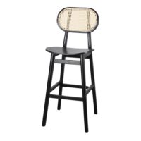 TABOURET HAUT EN BOIS BRISBANE style Vintage-Bistrot | Trouvez-la chez MisterWils. Plus de 4000m² d'exposition. 6
