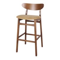 TABOURET HAUT EN BOIS HOLLAND style contemporain | Trouvez-la chez MisterWils. Plus de 4000m² d'exposition. 10