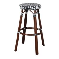 TABOURET D'EXTÉRIEUR GENOVA finition imitation bambou | Trouvez-la chez MisterWils. Plus de 4000m² d'exposition. 6