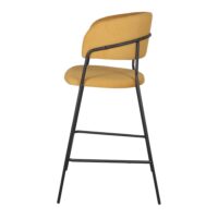 TABOURET HAUT TAPISSÉ KAISER de style Mid Century | Trouvez-la chez MisterWils. Plus de 4000m² d'exposition. 3