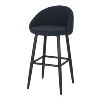 TABOURET HAUT TAPISSÉ FLARY de style Contemporain. 9