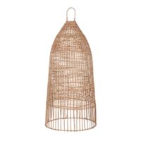 ABAT-JOUR EN ROTIN SCOOP de style Scandinave 1