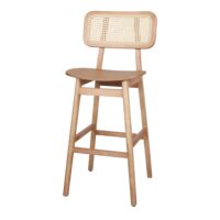 TABOURET HAUT EN BOIS RINALDO style Bistro | Trouvez-la chez MisterWils. Plus de 4000m² d'exposition. 5