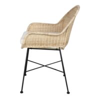 CHAISE EN ROTIN KAMIN style scandinave | Trouvez-la chez MisterWils. Plus de 4000m² d'exposition. 3