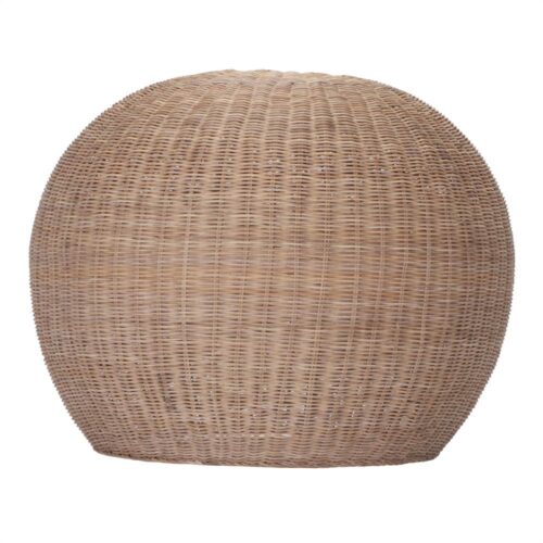 PANTALLA LÁMPARA DE RATÁN GRANY estilo Mediterráneo. 1