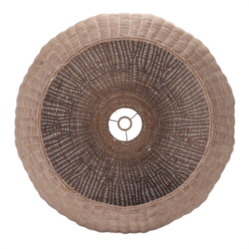 PANTALLA LÁMPARA DE RATÁN GRANY estilo Mediterráneo. 4