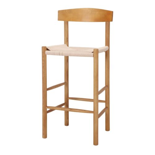 TABOURET EN BOIS ET EN CORDE ROSCO, style Nordique | Trouvez-la chez MisterWils. Plus de 4000m² d'exposition. 1