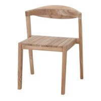 CHAISE EN BOIS SUMATRA, de style contemporain | Trouvez-la chez MisterWils. Plus de 4000m² d'exposition. 1