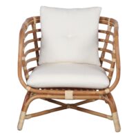 FAUTEUIL EN ROTIN NATUREL BELICE | Trouvez-la chez MisterWils. Plus de 4000m² d'exposition. 2