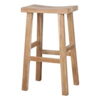 TABOURET EN BOIS CARLUX, style Rustique | Trouvez-la chez MisterWils. Plus de 4000m² d'exposition. 1