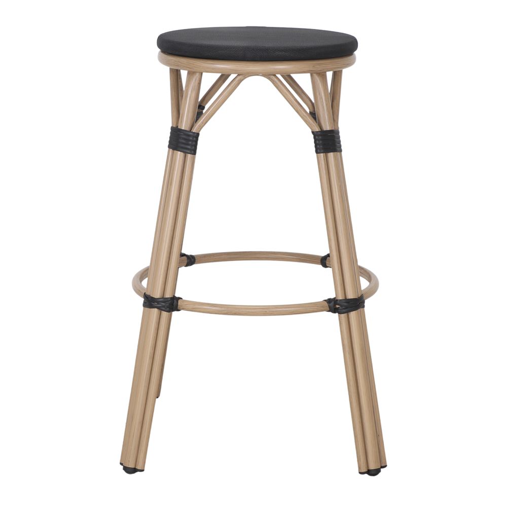 TABURETE ALTO DE EXTERIOR POGORO estilo Bistró 2