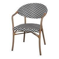 CHAISE D'EXTÉRIEUR LUNGO, de style bistrot | Trouvez-la chez MisterWils. Plus de 4000m² d'exposition. 5