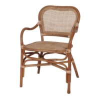 CHAISE EN ROTIN NAGORE, de style Bistro 1