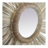 MIROIR EN SPARTE NATUARY style méditerranéen | Trouvez-la chez MisterWils. Plus de 4000m² d'exposition. 1