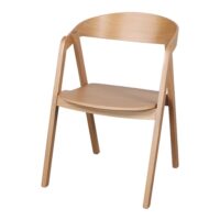 CHAISE EN BOIS TAMPO style contemporain | Trouvez-la chez MisterWils. Plus de 4000m² d'exposition. 1