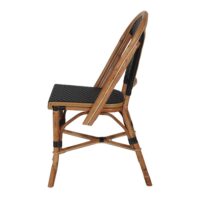 CHAISE EN ROTIN BRITANY style Bistro 3