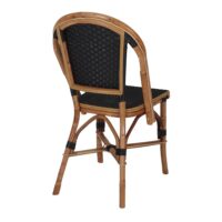 CHAISE EN ROTIN BRITANY style Bistro 4