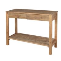 CONSOLE EN BOIS TRAPANI, de style rustique | Trouvez-la chez MisterWils. Plus de 4000m² d'exposition. 4