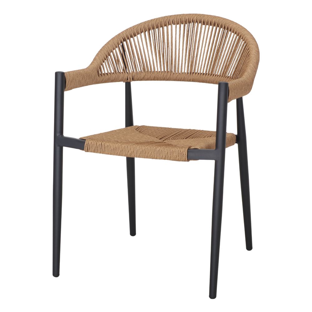 SILLA DE EXTERIOR PEONY de estilo Mediterráneo