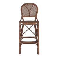 TABOURET HAUT EN ROTIN ETROC 2