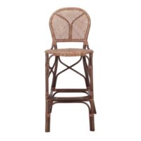 TABOURET HAUT EN ROTIN ETROC 2
