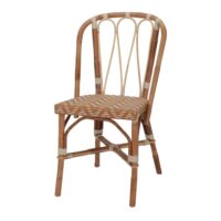 CHAISE EN ROTIN ROSILY de style Bistrot | Trouvez-la chez MisterWils. Plus de 4000m² d'exposition. 5
