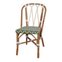 CHAISE EN ROTIN ROSILY de style Bistrot | Trouvez-la chez MisterWils. Plus de 4000m² d'exposition. 1