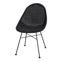 CHAISE EN ROTIN SYNTHÉTIQUE DABILY style Scandinave. Trouvez-la chez MisterWils. Plus de 4000m² d'exposition. 6