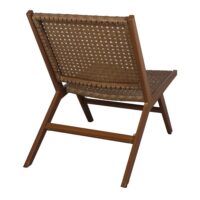 FAUTEUIL EN MÉTAL ET EN ROTIN SYNTHÉTIQUE VEGA | Trouvez-la chez MisterWils. Plus de 4000m² d'exposition. 4