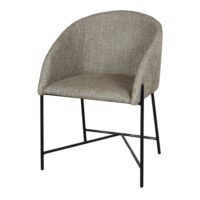 CHAISE TAPISSÉE PETUNIA style Contemporain | Trouvez-la chez MisterWils. Plus de 4000m² d'exposition. Buffets, étagères, luminaires 5