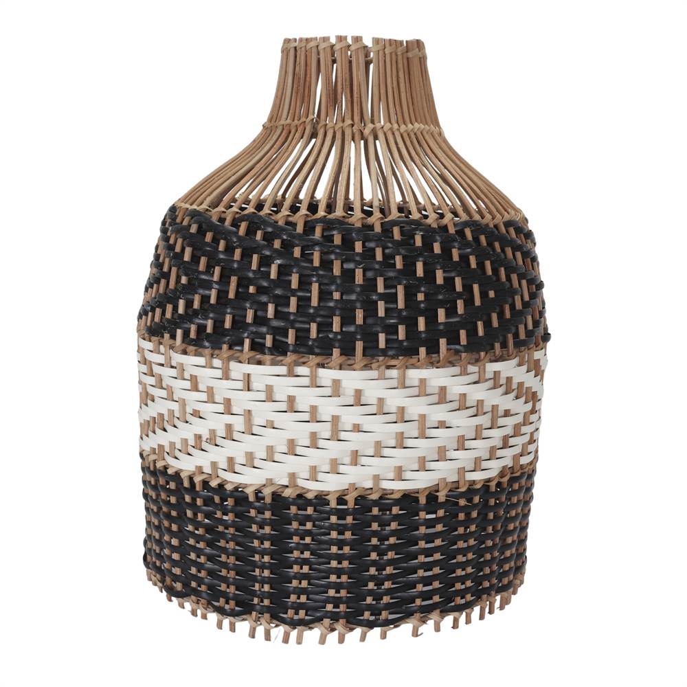 PANTALLA LÁMPARA DE RATÁN HAVENA estilo Mediterráneo 1