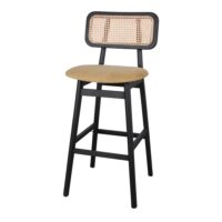 TABOURET TAPISSÉ BLAKEMY, style Bistrot | Trouvez-la chez MisterWils. Plus de 4000m² d'exposition. 5