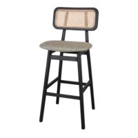 TABOURET TAPISSÉ BLAKEMY, style Bistrot | Trouvez-la chez MisterWils. Plus de 4000m² d'exposition. 13