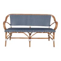 BANC EN ROTIN ISONA de style bistrot | Trouvez-la chez MisterWils. Plus de 4000m² d'exposition. 9