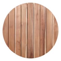 PLATEAU EN BOIS DE TECK MAYER, pour table avec pied central | Trouvez-la chez MisterWils. Plus de 4000m² d'exposition. 3