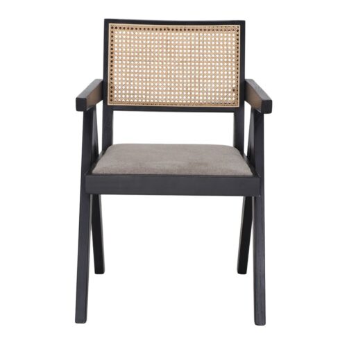 SILLA DE MADERA BALFORD NEGRA trufa 2