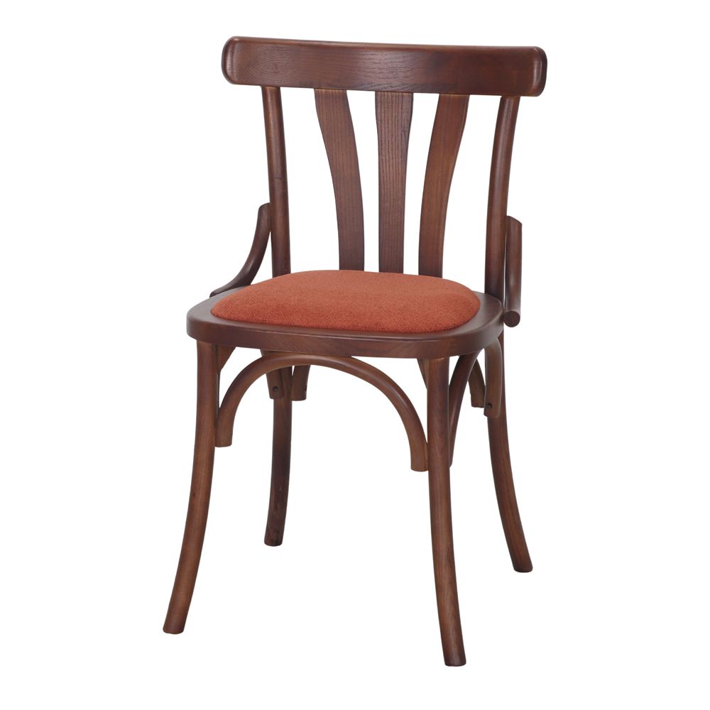 SILLA DE MADERA POSEIDÓN estilo Bistró. teja 1