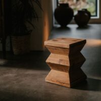 TABOURET EN BOIS ADALIS de style rustique | Trouvez-la chez MisterWils. Plus de 4000m² d'exposition. 7