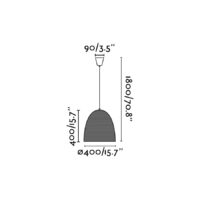 LAMPE PLAFONNIER LIANA style scandinave | Trouvez-la chez MisterWils Plus de 4000m² d'exposition. 2
