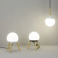 LAMPE PLAFONNIER MINE de style scandinave | Trouvez-la chez MisterWils. Plus de 4000m² d'exposition. 4