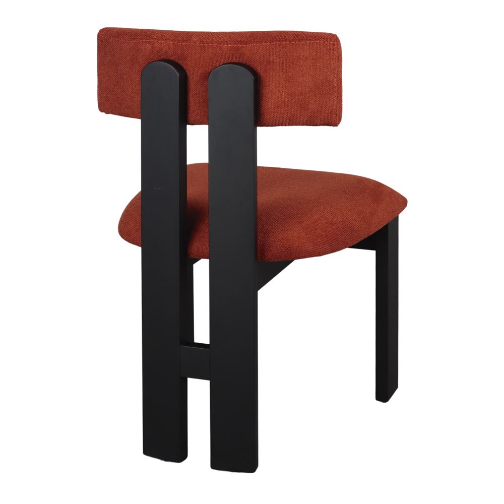SILLA DE MADERA KAPPA estilo Contemporáneo teja trasera