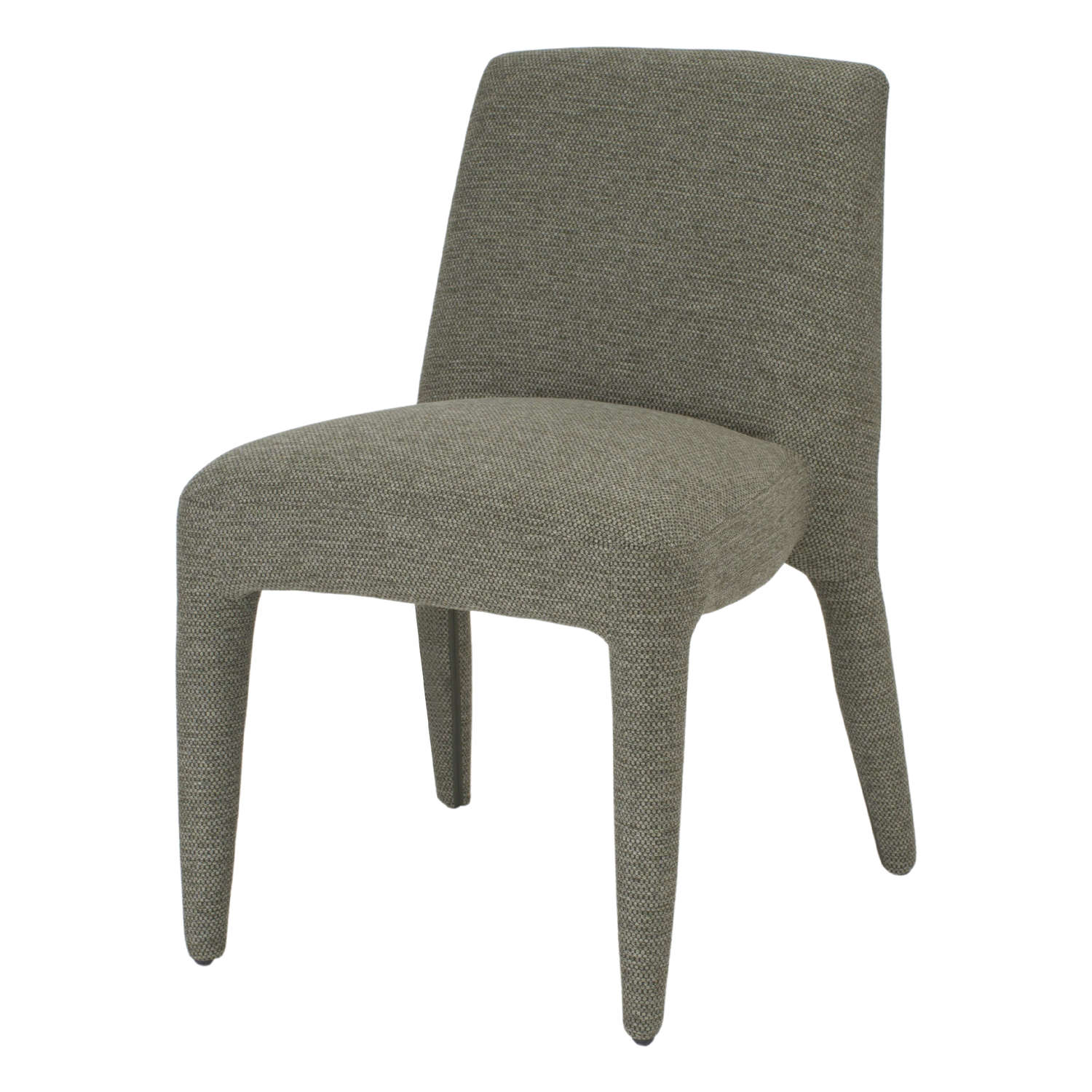 CHAISE TAPISSÉE WALDO  Verde Oliva