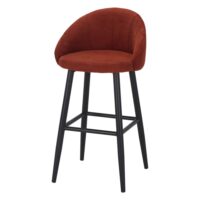 TABOURET HAUT TAPISSÉ FLARY de style Contemporain. 13